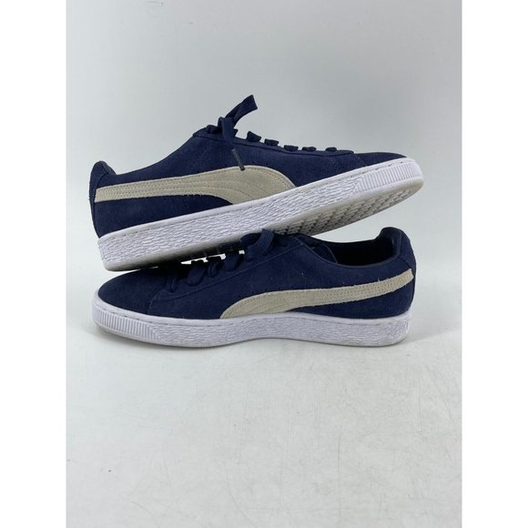 Puma Men's Classic Xxi Sneakers Blue Suede Casual Low Top Lace Up US Size 7.5 - Picture 7 of 16